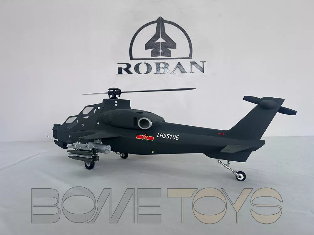ROBAN CAIC Z-10 470 Class 4-Blade RC Helicopter GPS X2 Flight Control LED Lighting System PNP/RTF Version Helicopter