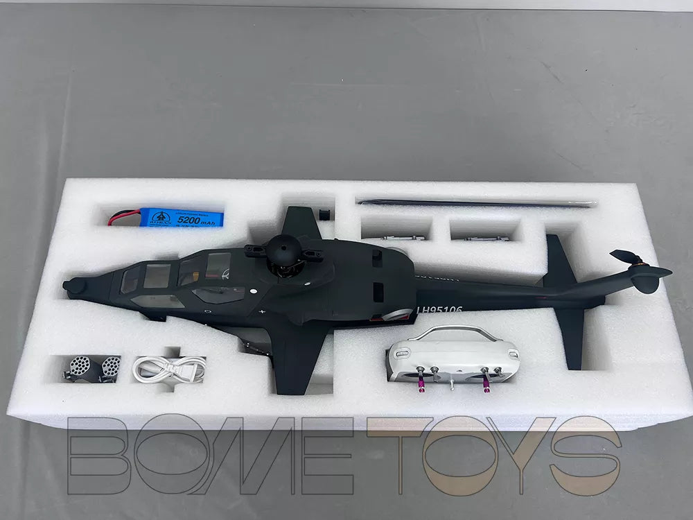ROBAN CAIC Z-10 470 Class 4-Blade RC Helicopter GPS X2 Flight Control LED Lighting System PNP/RTF Version Helicopter