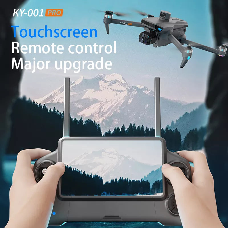 KY001 PRO 8K Drone 3-Axis Gimbal Intelligent Obstacle Avoidance 5G GPS Large size Quadcopter with Screen Remote Control