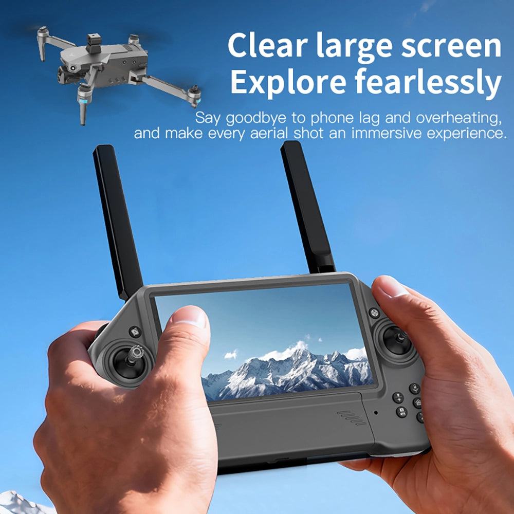 ZLL SG880 4K Drone 10KM Long Battery Life Obstacle Avoidance GPS 5G Quadcopter Touch Screen Remote Controller