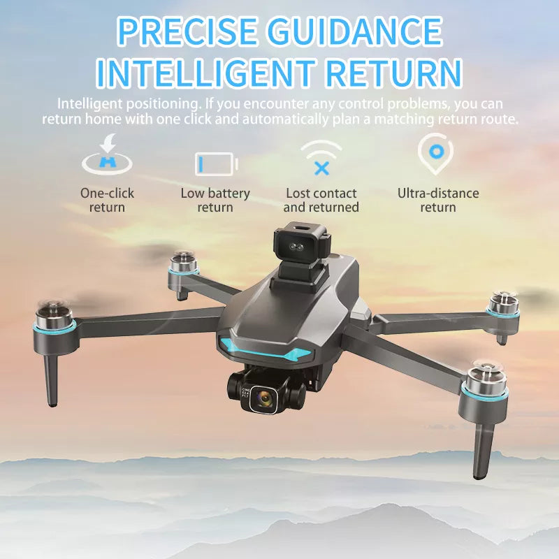 ZLL Beast SG601 MAX 4K Drone 5G WiFi GPS 3-Axis Gimbal 360° Obstacle Avoidance Quadcopter with 5 inch screen remote control