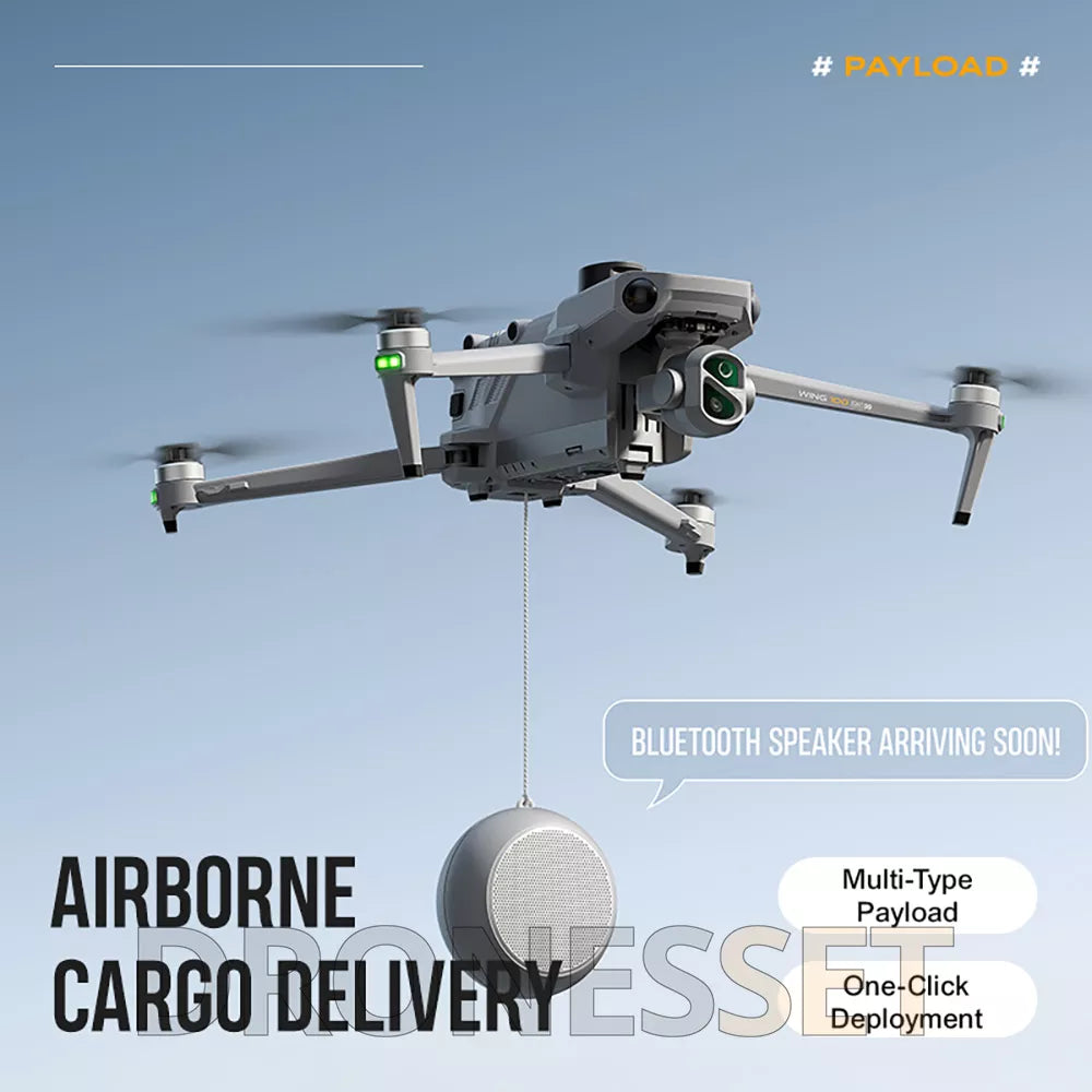 SMRC WING100 Upgraded version 8K Drone 3-Axis Gimbal Obstacle Avoidance 5G GPS Quadcopter Optional Screen Remote Control