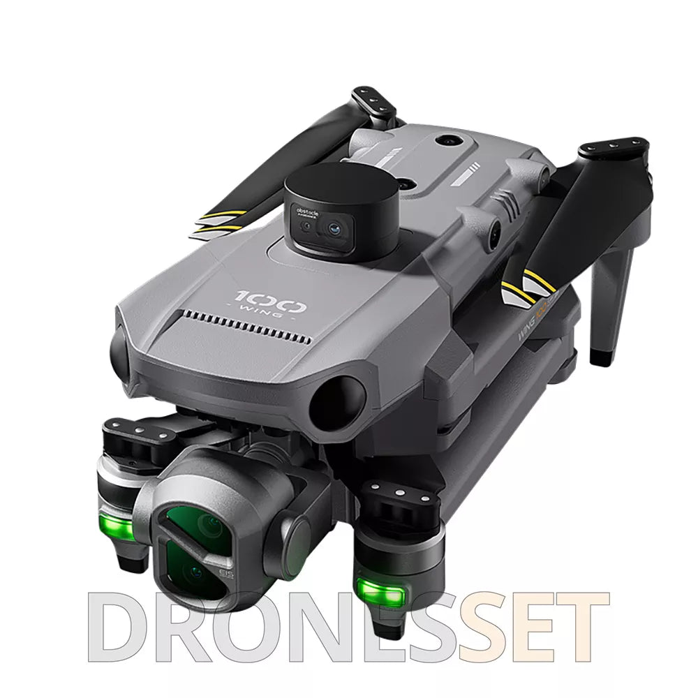 SMRC WING100 Upgraded version 8K Drone 3-Axis Gimbal Obstacle Avoidance 5G GPS Quadcopter Optional Screen Remote Control