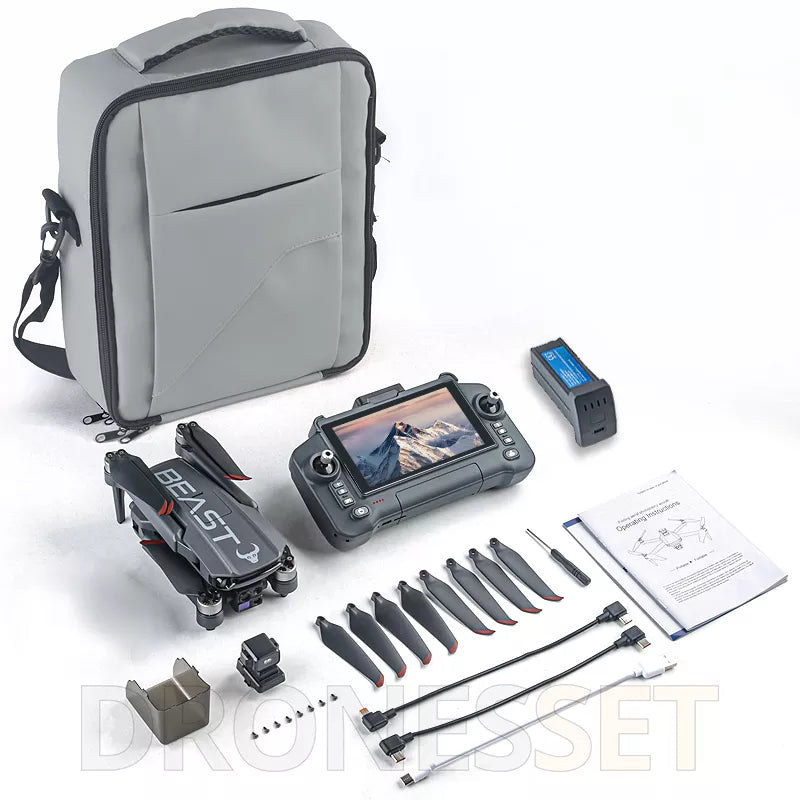 ZLL SG603 MAX 3-Axis Gimbal 4K Drone Intelligent Obstacle Avoidance GPS 5G Quadcopter with 5.5 inch screen remote control