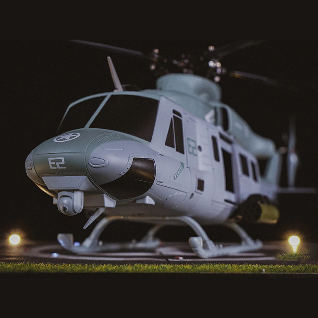 GOOSKY E2 UH-1Y Venom 1:35 Scale 2.4G 6CH Dual Brushless Direct Drive Motor RC Helicopter BNF / RTF with GTS Flight Control System
