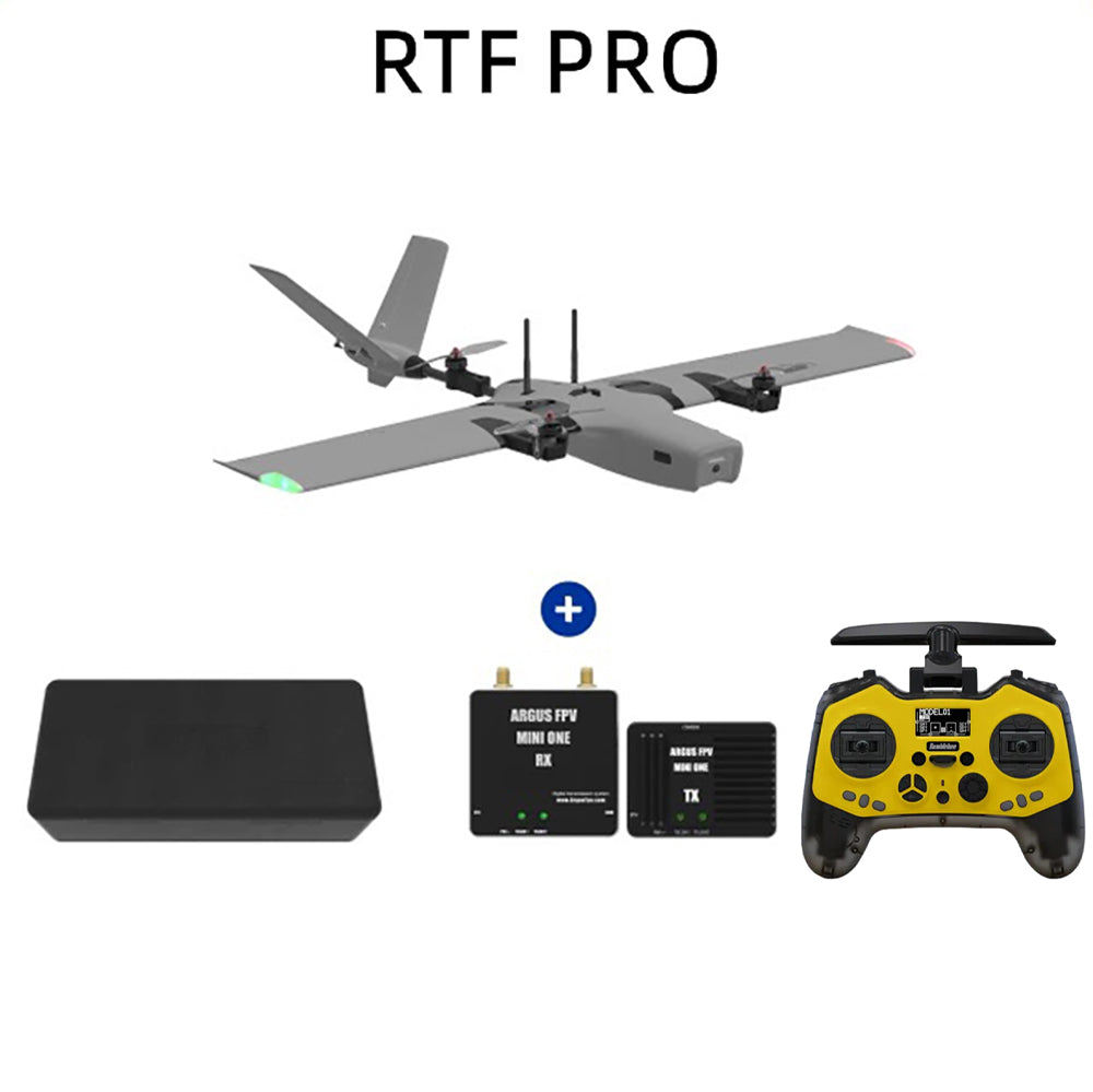 AFModel ROCWING VTOL Airplane FPV 3-axis Fixed-wing Airplane UAV Model Airplane Reconnaissance Airplane