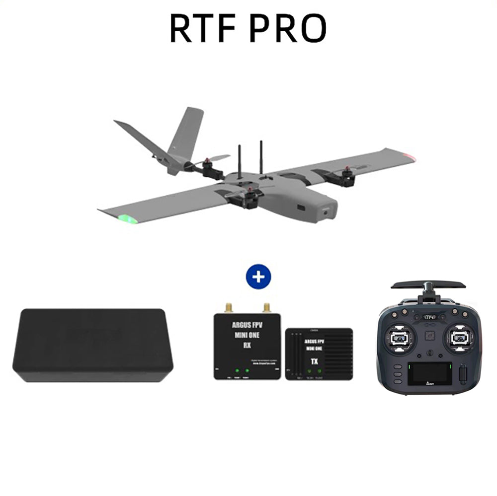 AFModel ROCWING VTOL Airplane FPV 3-axis Fixed-wing Airplane UAV Model Airplane Reconnaissance Airplane