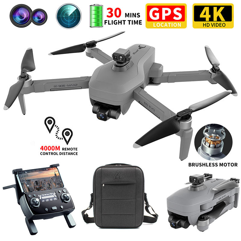 ZLL SG906 MAX2 4K Drone 3-Axis Gimbal Camera GPS 5G WIFI Professional  Obstacle Avoidance Quadcopter