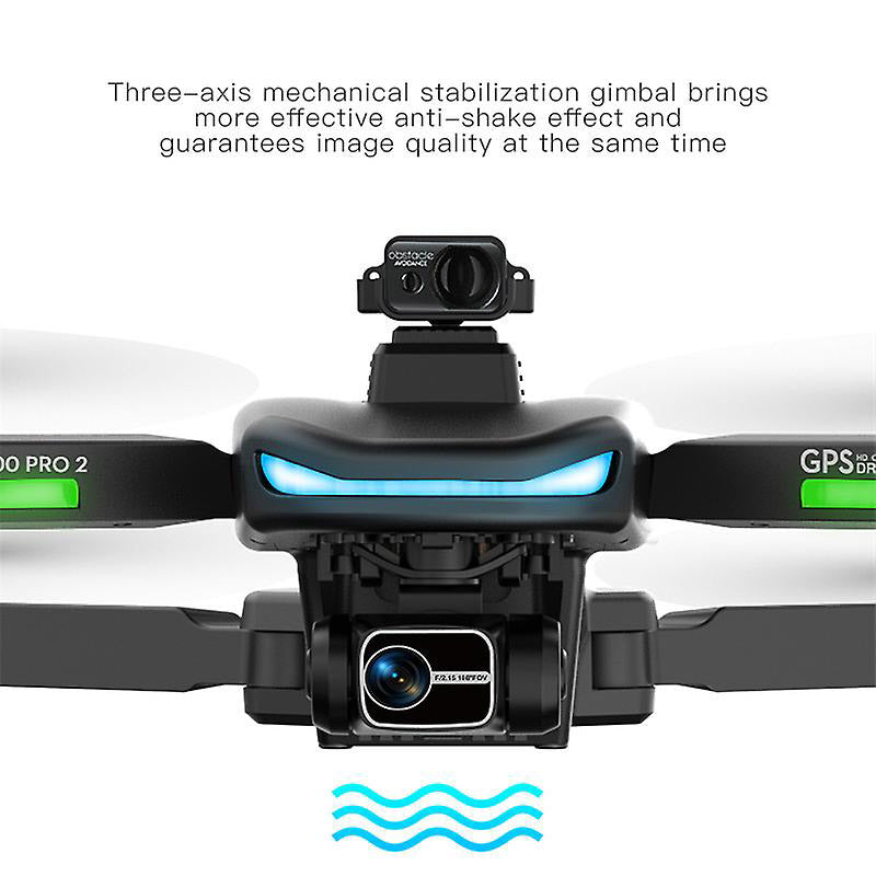 4K Drone 3-Axis Gimbal L800 Pro2 GPS Dual HD Drones 360° Obstacle Avoidance 5G WiFi RC Quadcopter