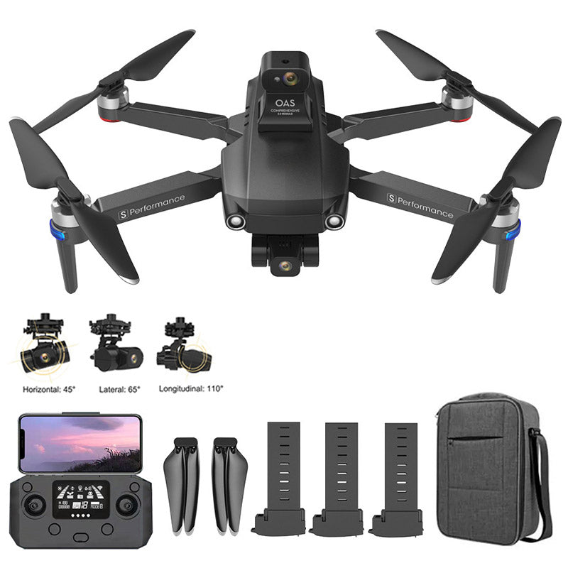 RC Drone S806 PRO 4K 5G GPS Wifi 3-axis Gimbal EIS HD Camera Brushless Obstacle Avoidance Quadcopter