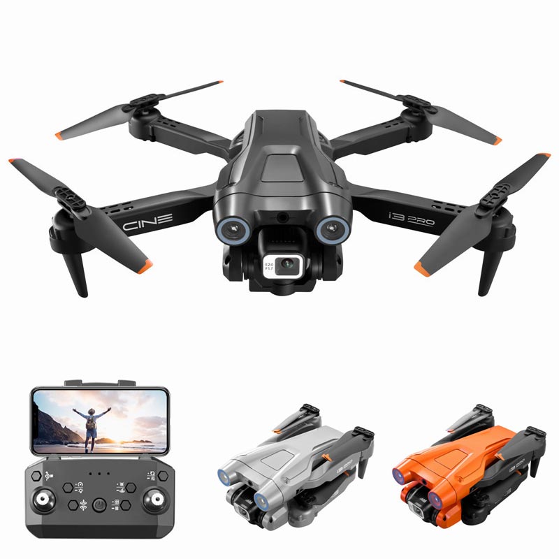 New Drone 4k Hd Dual Camera i3 Pro Obstacle Avoidance Optical Flow Quadcopter Toys
