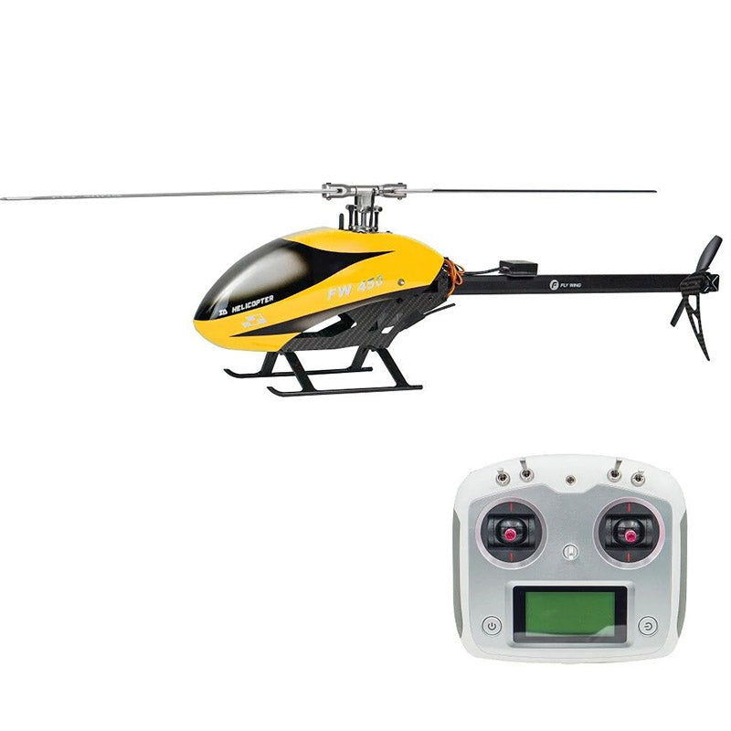 FLYWING FW450L V2.5 6CH FBL 3D Flying GPS Altitude Hold One-key Return Large RC Helicopter RTF With H1 Flight Control System
