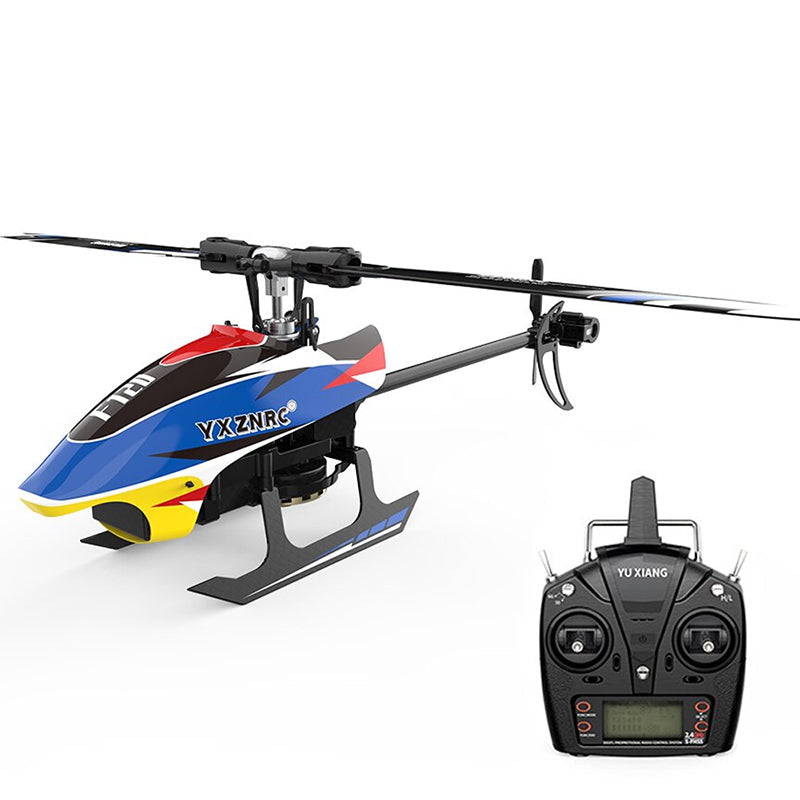 RC Helicopter YUXIANG F120 2.4G 6CH 3D/6G Brushless Direct Drive Flybarless Compatible with FUTABA S-FHSS