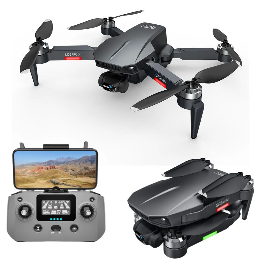 4K Drone L106 PRO3 3-Axis Gimbal EIS Camera GPS 5G 1.2KM FPV 25mins Brushless Quadcopter