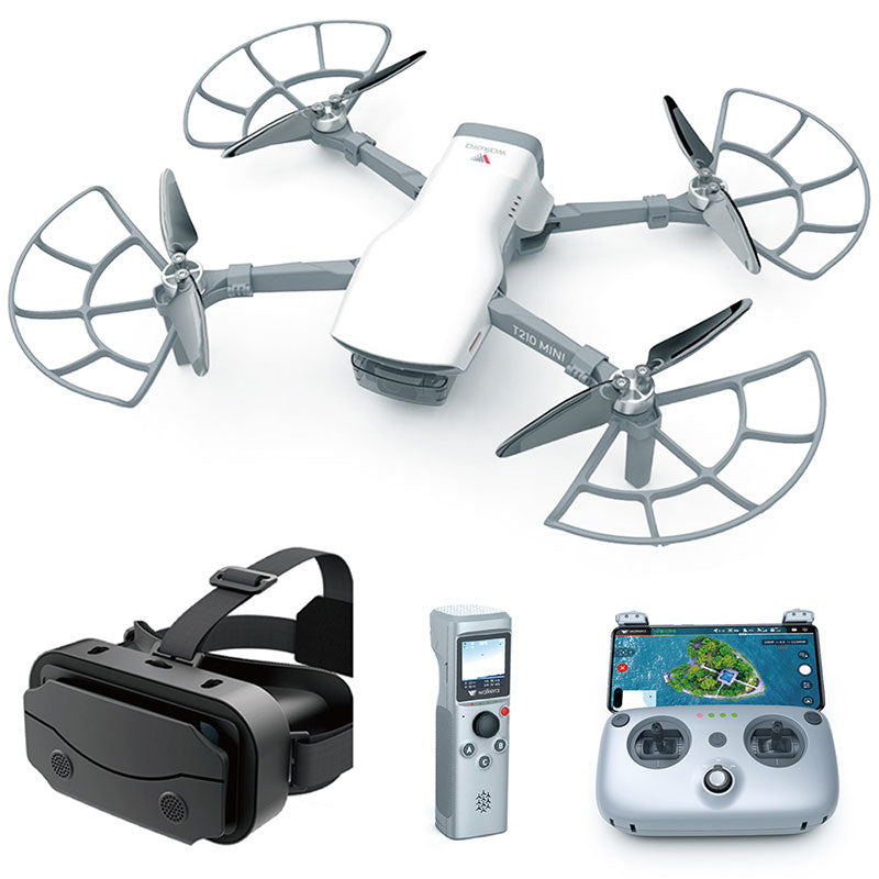 Walkera T210 Mini RC Drone 5KM FPV GPS 3-Axis Gimbal 4K HD Camera Voice Somatosensory Control VR Drone Quadcopter