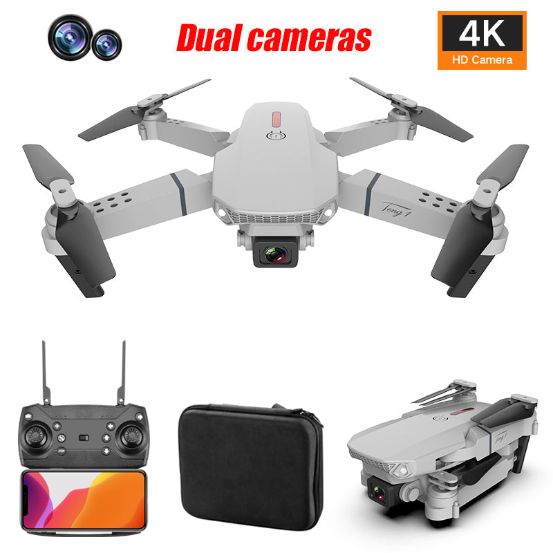 Quadcopter drone with hd wide angle camera wifi height hold mode deals foldable arm pro rc