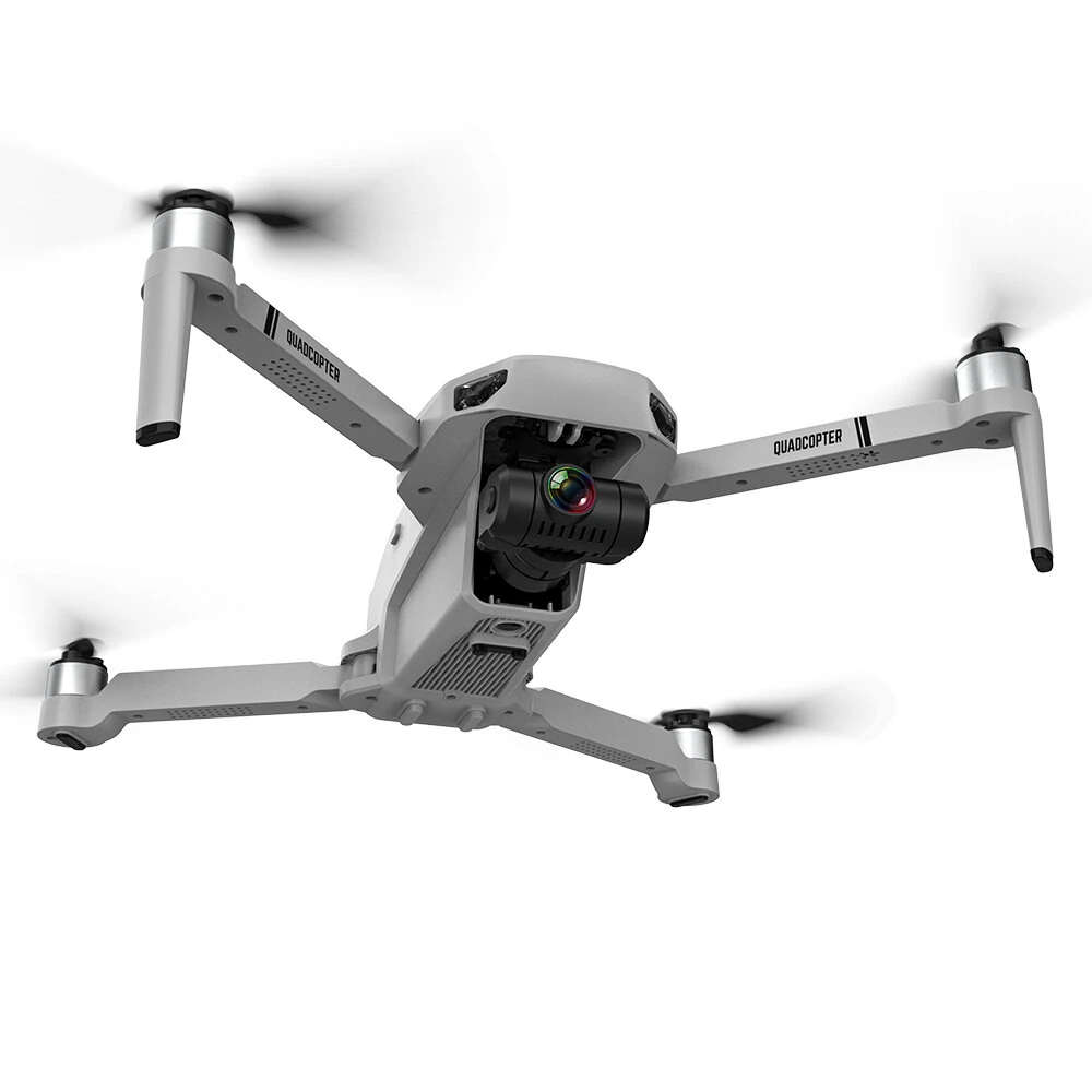 BOCbco Drones avec caméra pour Adultes 4K, KF102 5G FPV Quadcopter Drone  avec caméra à cardan 2 Axes, 2 Batteries 50 Minutes de Temps de vol GPS