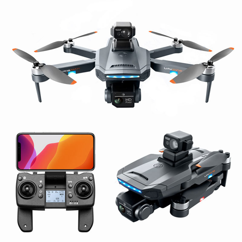 4K Drone K918 MAX Professional Obstacle Avoidance Dual HD Camera Brushless FPV 1.2KM GPS 5G Wifi Foldable Quadcopter