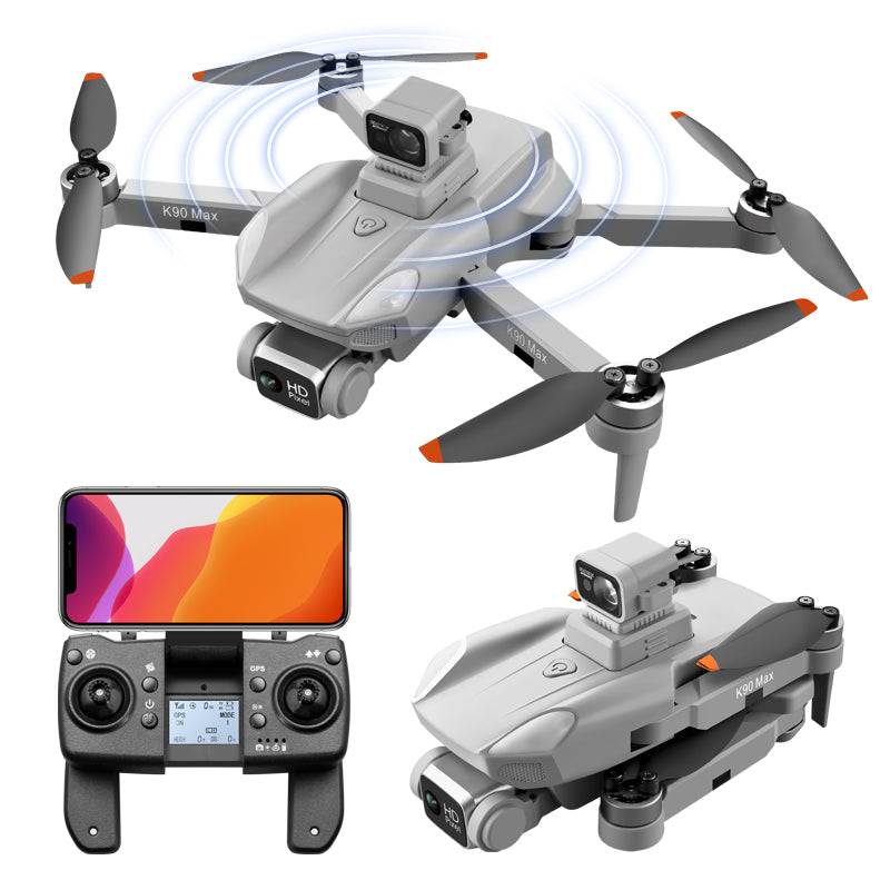Obstacle Avoidance RC Drone K90 Max GPS 4K HD Dual Camera Brushless Motor 1.2KM FPV Quadcopter