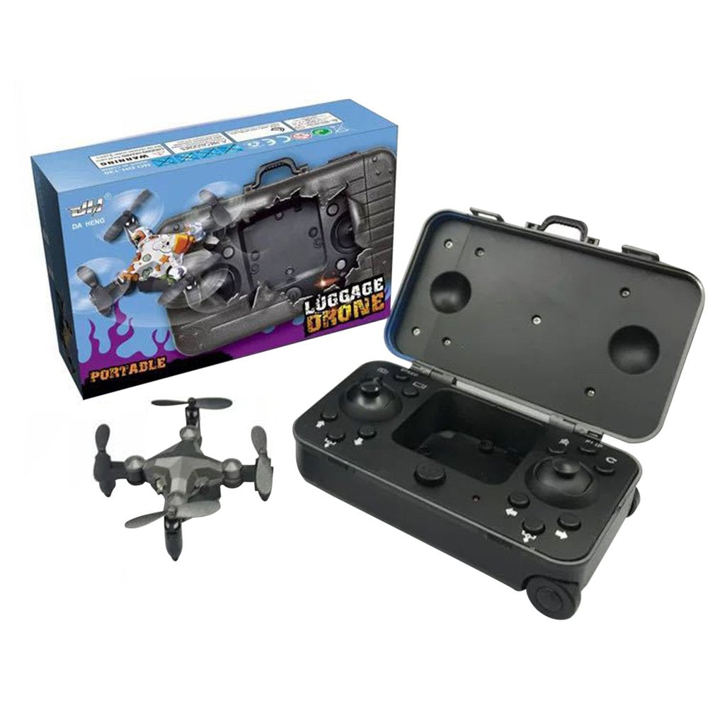 Mini Drone Luggage Shape RC Drone FPV Wifi 720P Camera Quadcopter Toys